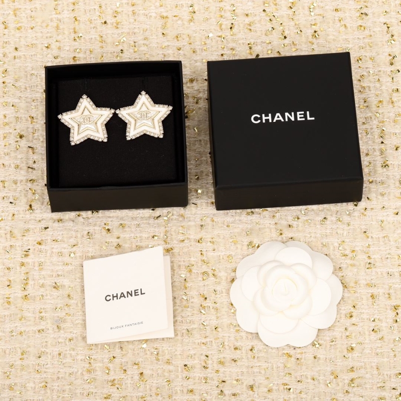 Ch*el earrings